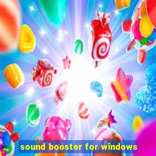 sound booster for windows